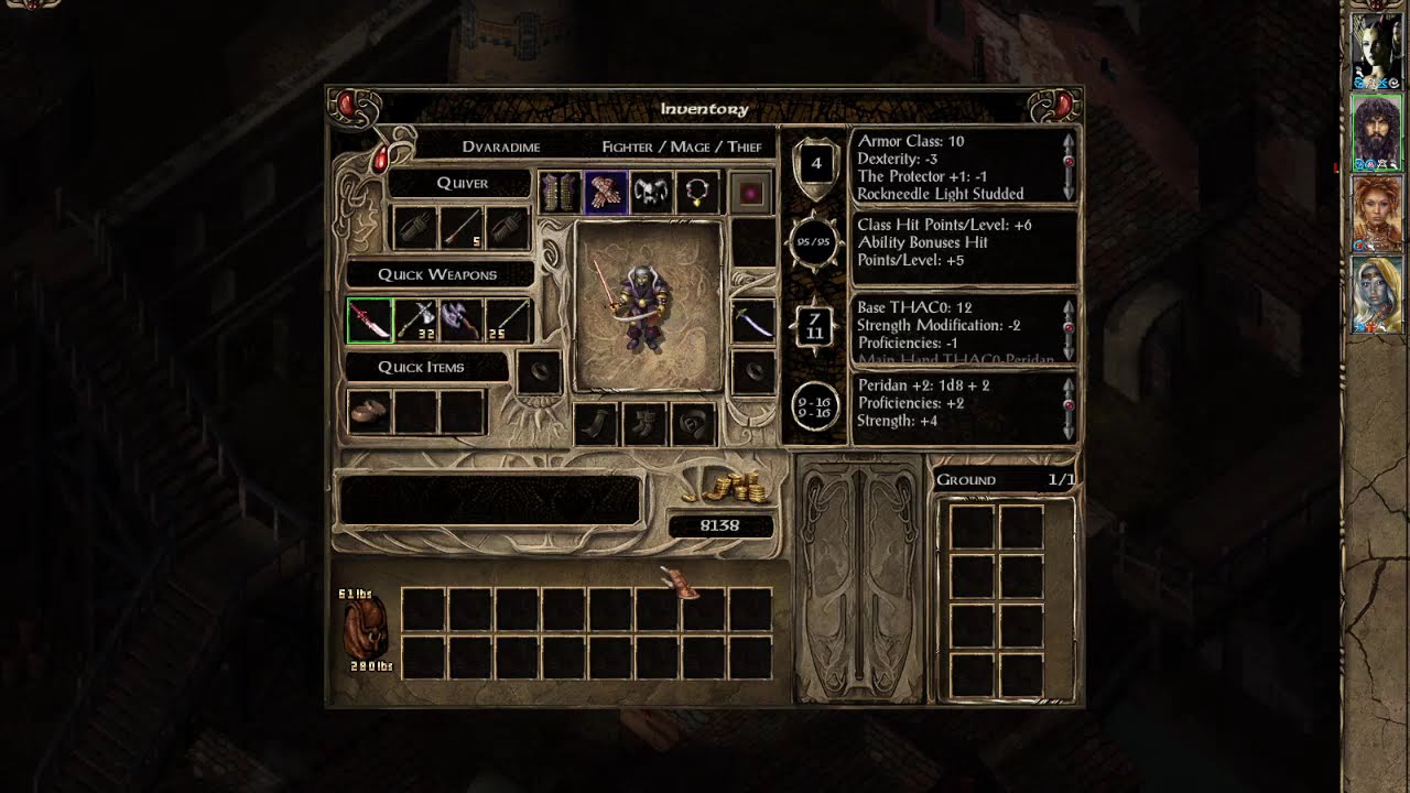 Baldur's Gate II BG2EE modded longplay with Tactics Remix. Insane difficulty. Part 3.