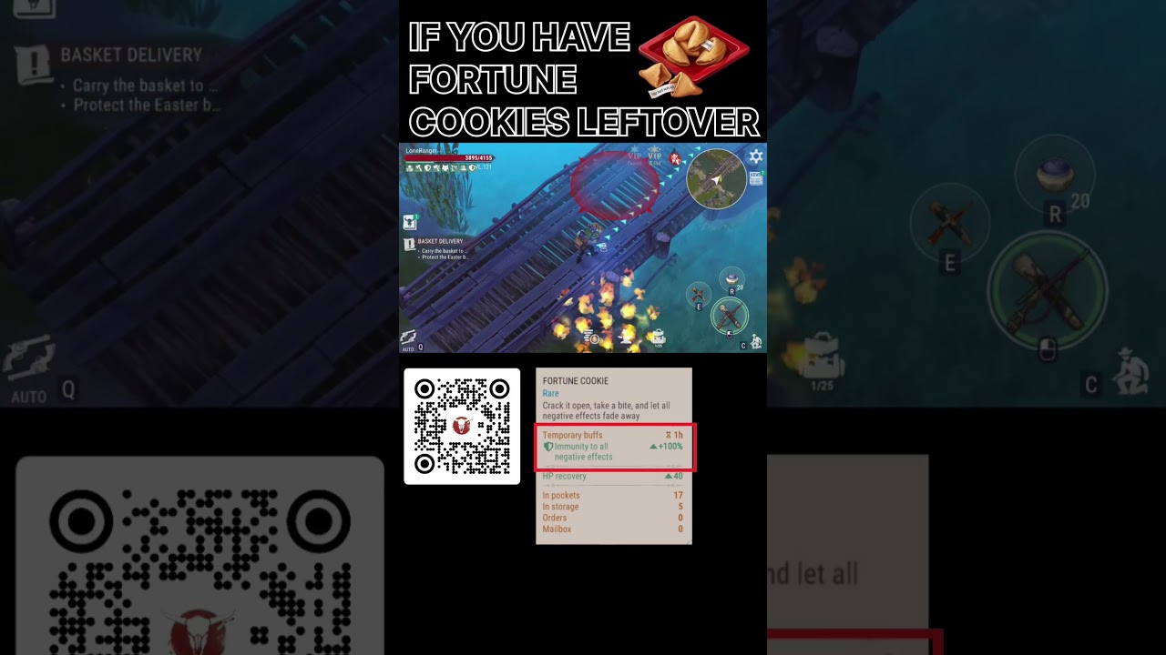 Westland Survival Basket Delivery | Fortune cookies become a great utility