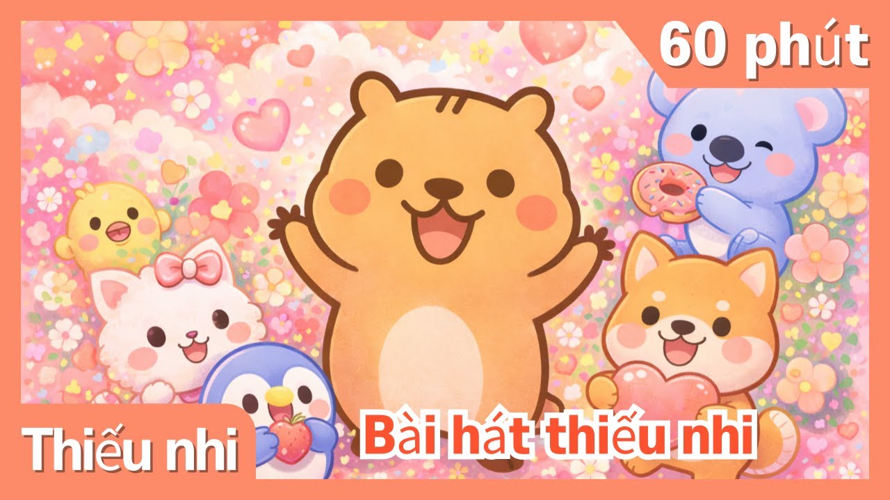 Nhạc Nhảy Thiếu Nhi 60 Phút | Bài Hát Vận Động Cho Bé | CapyLala Thiếu Nhi