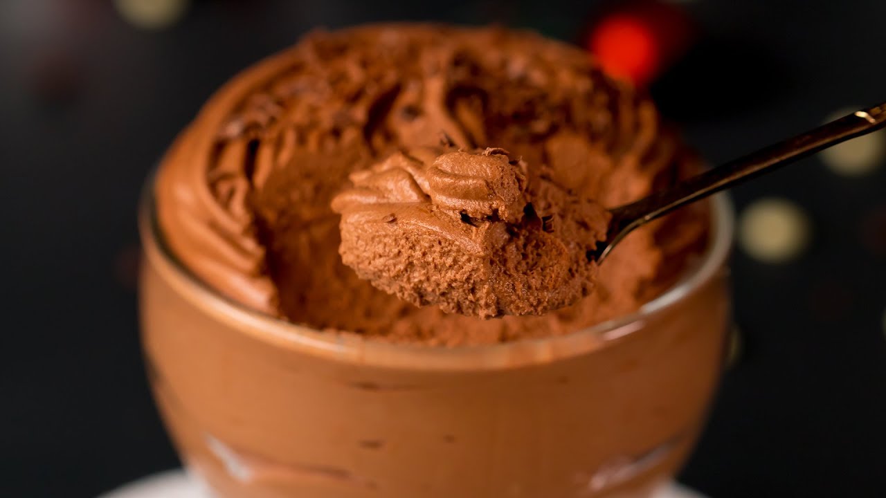Mousse de chocolate listo en 15 minutos, ¡vale la pena prepararlo! | Gustoso. TV