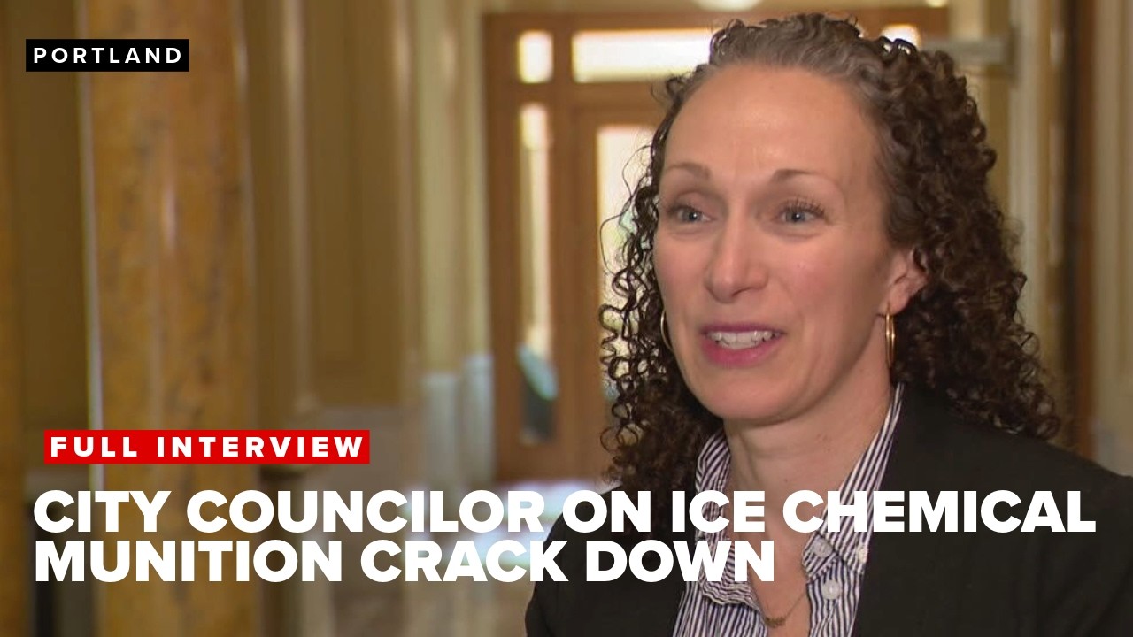 Portland City Councilor Elana Pirtle-Guiney discusses crack down on ICE's use of chemical munitions