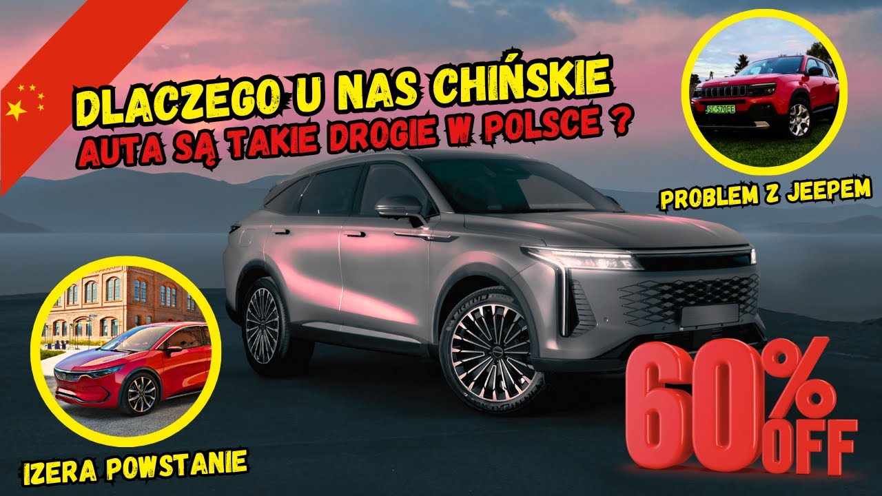 Dlaczego chińskie auta są tak drogie w Polsce?