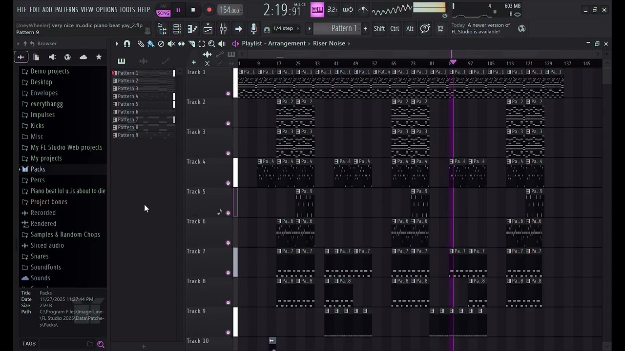 nice melodic piano beat