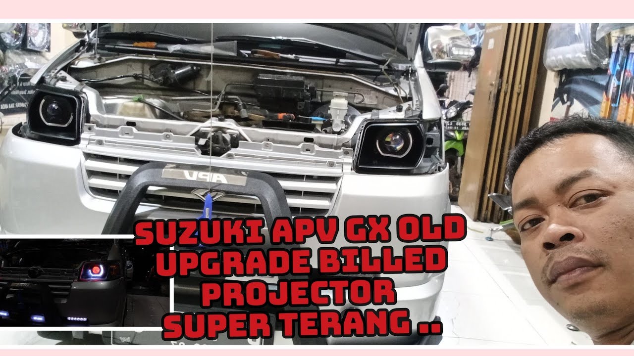 Suzuki APV menolak rabun. upgrade Billed projector by RYAN LIGHTING