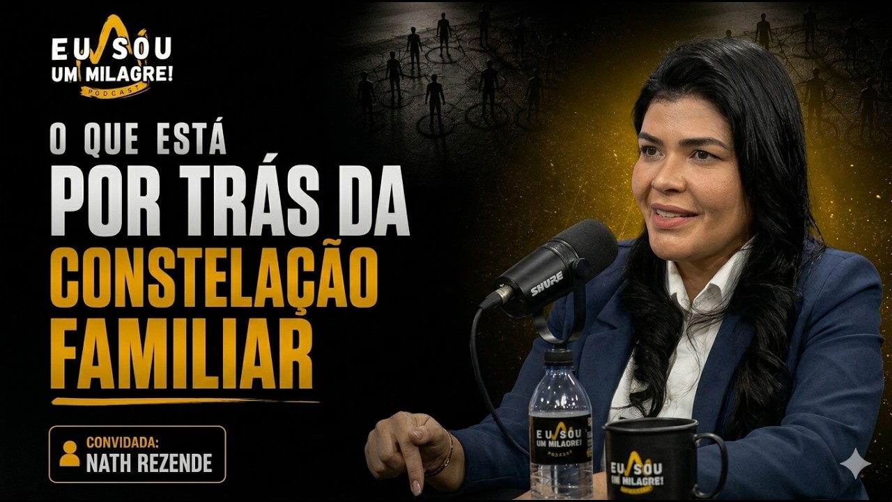 O QUE ESTÁ POR TRÁS DA CONSTELAÇÃO FAMILIAR | Nath Rezende | Podcast Eu sou um Milagre #82