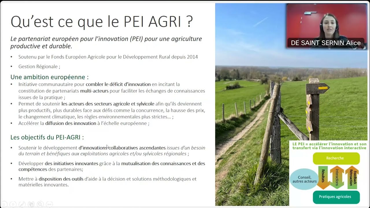 Webinaire 23 mai - Europe & Coopération, Témoignage du PEI Région Hauts-de-France