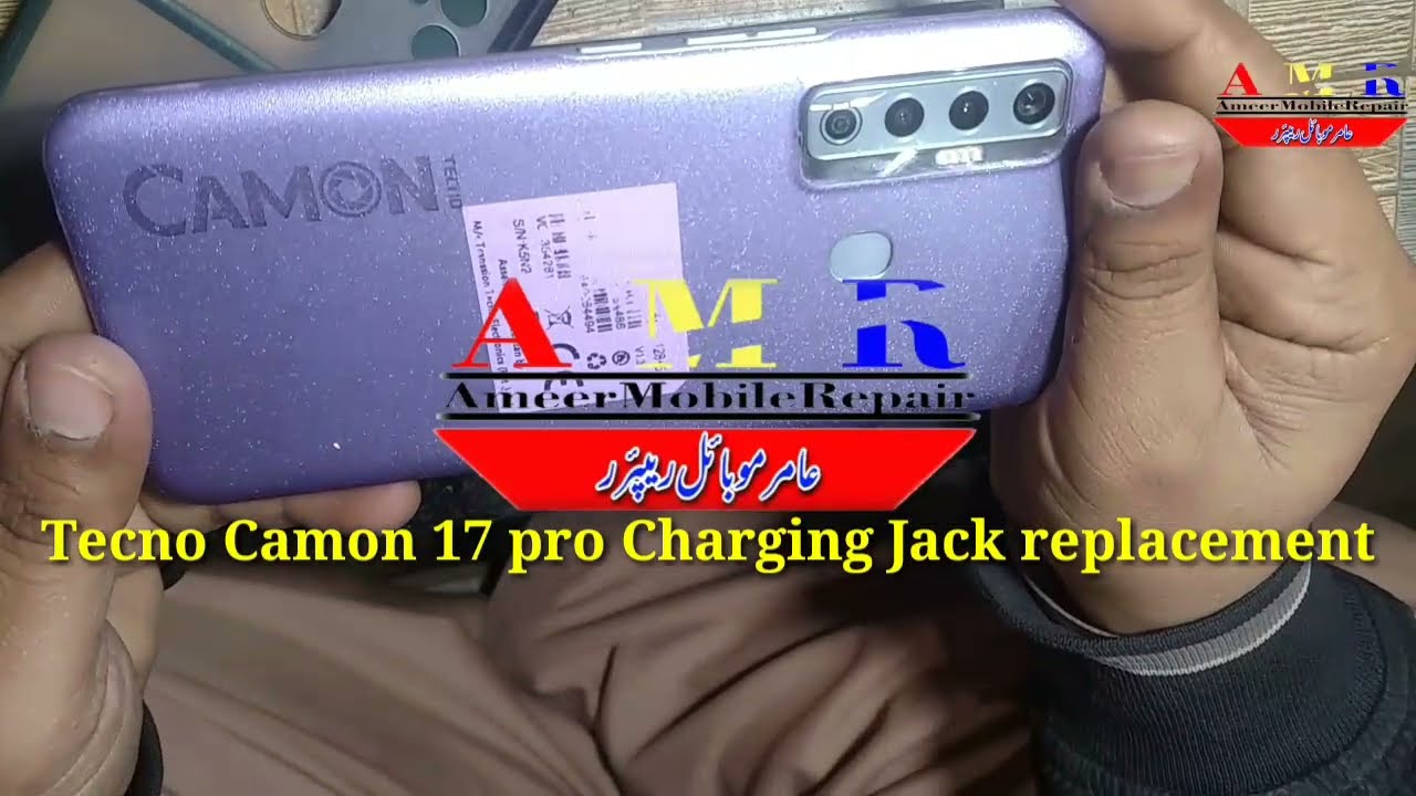 How To Tecno Camon 17 Pro Charging Jack Replacement