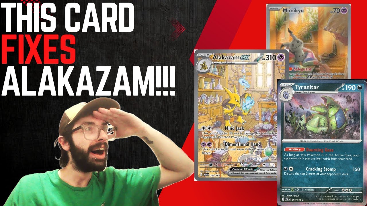 Tyranitar/Alakazam Walls Is A CRAZY Rogue Deck Post Rotation! Pokemon TCG Deck Profile + Explanation