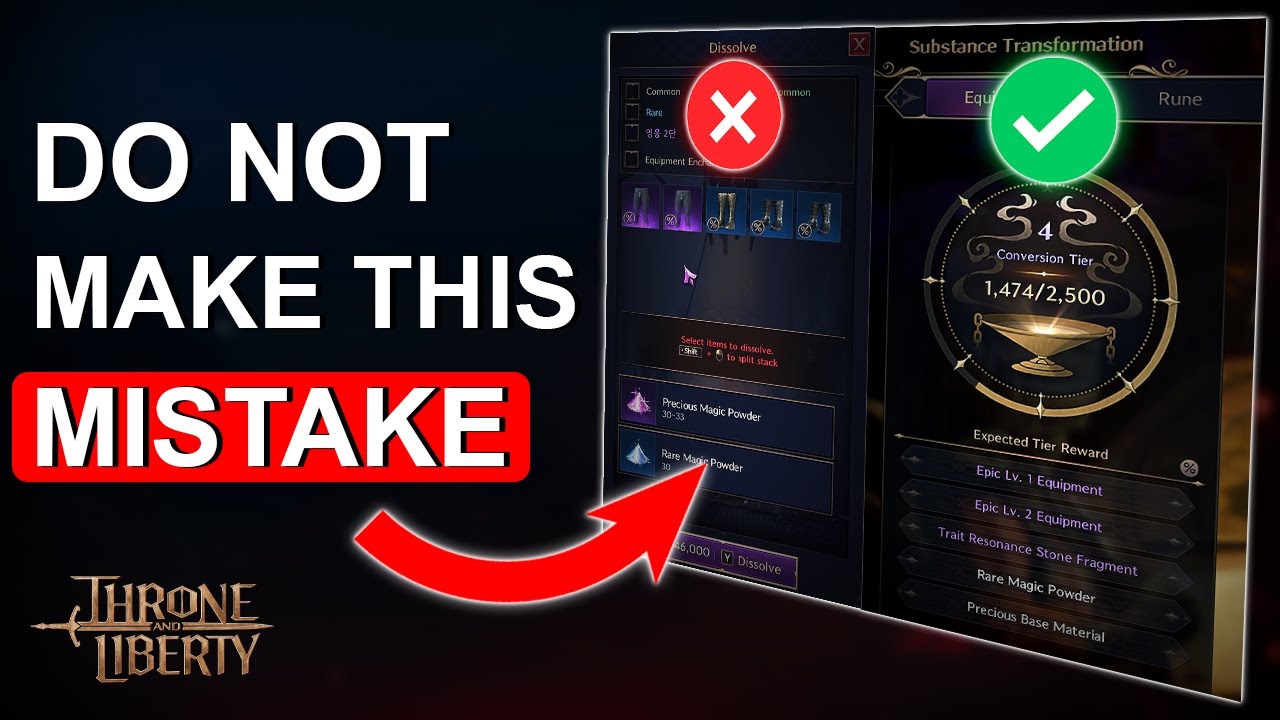 Avoid Making These 13 Mistakes as Beginner in Throne and Liberty