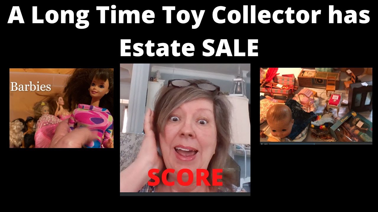 😍Scored Rare Vintage BARBIE items and more at Estate Sale / a day of doll thrifting