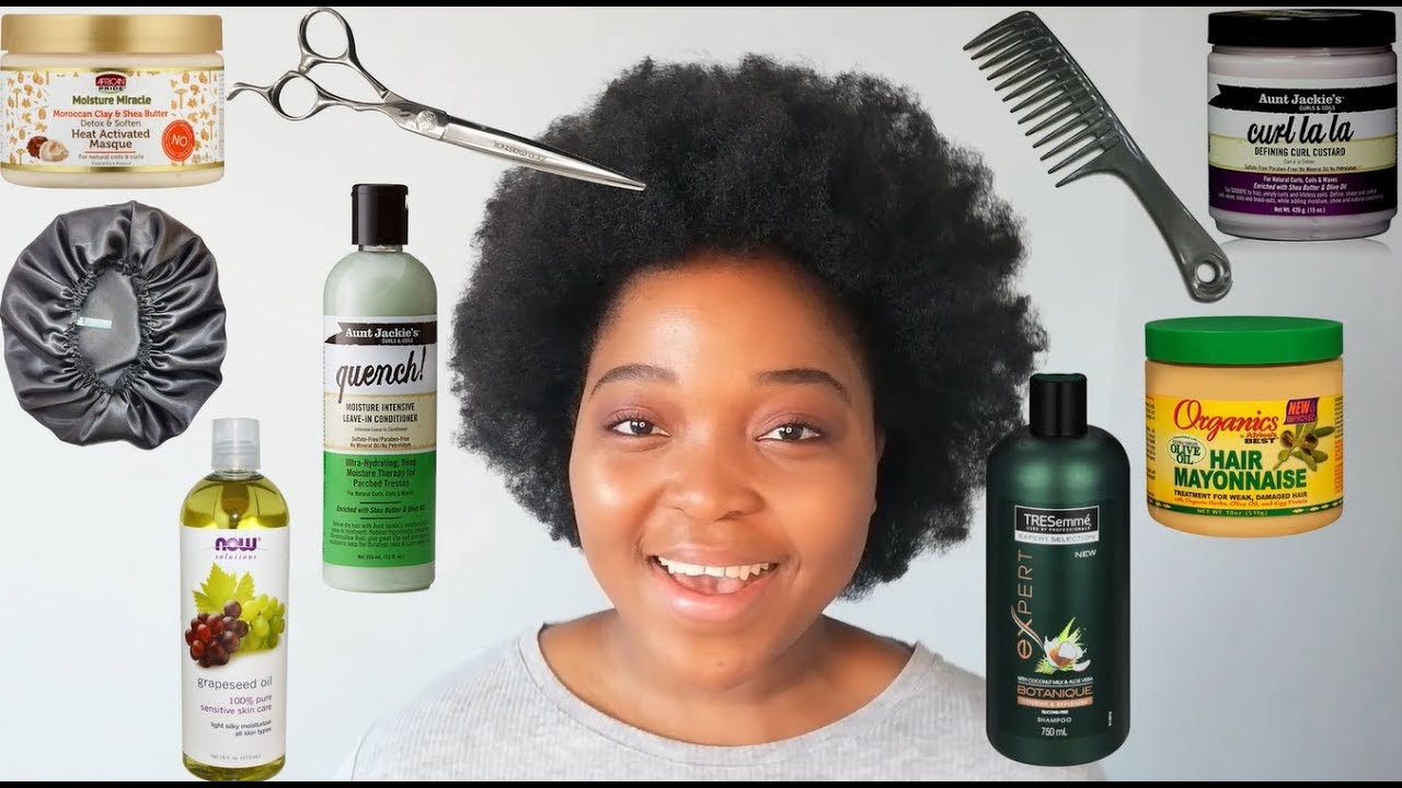 NATURAL HAIR MUST HAVES | NATURAL HAIR STARTER PACK | SOUTH AFRICAN YOUTUBER