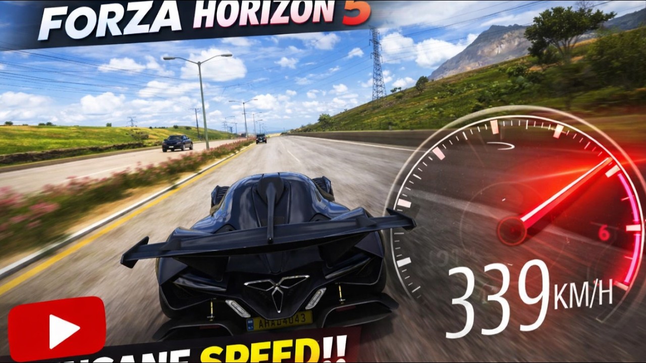 339 KM/H INSANE TOP SPEED! 😱 | Forza Horizon 5 Hypercar Gameplay