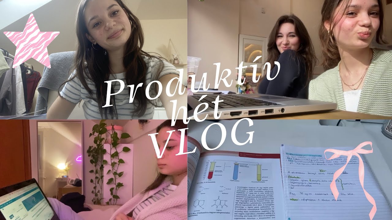 Egy sulis produktív hetem | tanulás, edzés… stb|🫶