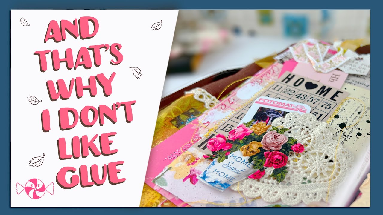 Quick Easy Junk Journal Folds and a Glue Disaster!