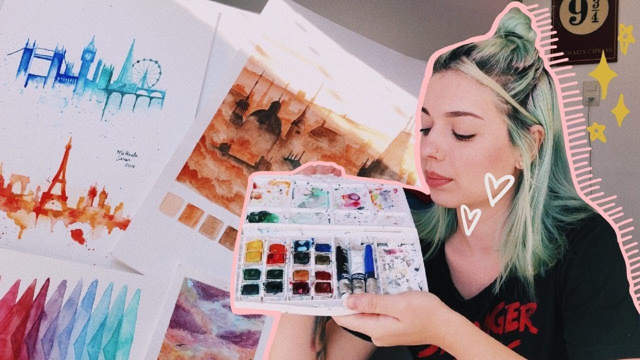 10 DICAS PRA COMEÇAR NA AQUARELA!