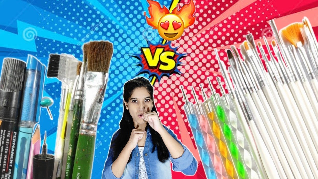 DIY V/S Professional Tools & Brushes | In Hindi | Let's Nailedit |