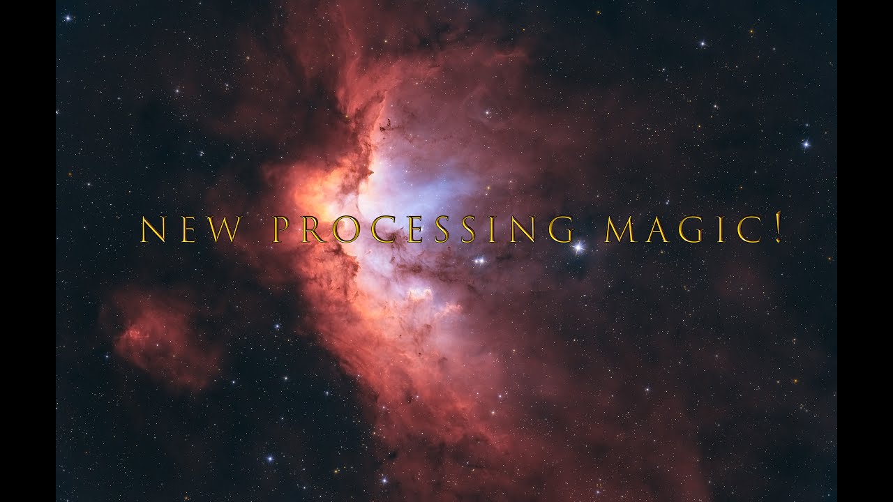 New Processing Magic On The Wizard Nebula