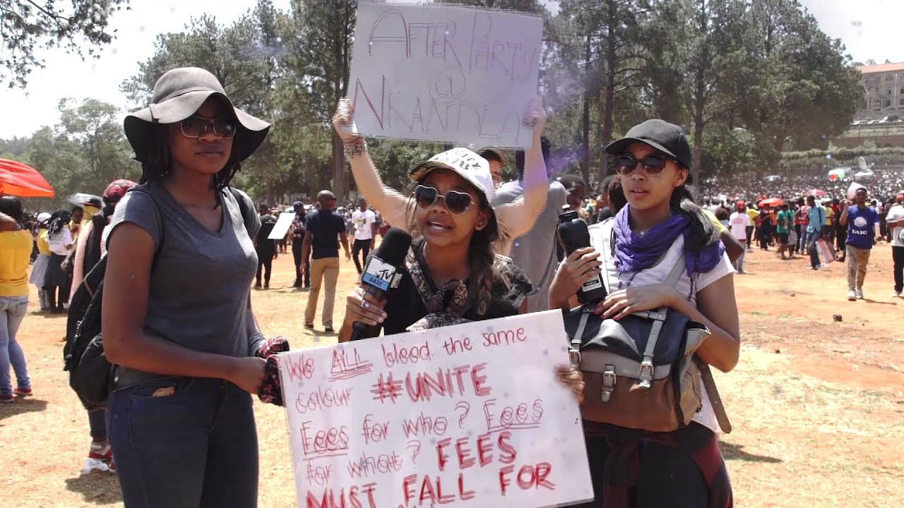 #MTVNews | #FeesMustFall protest at Union Buildings: High school and higher education students