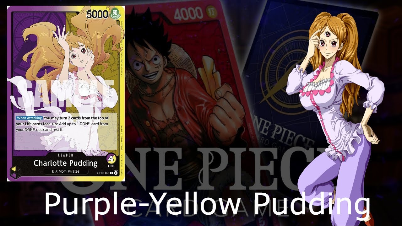 Does the Baker Bake? Yellow-Purple Charlotte Pudding Deck Review