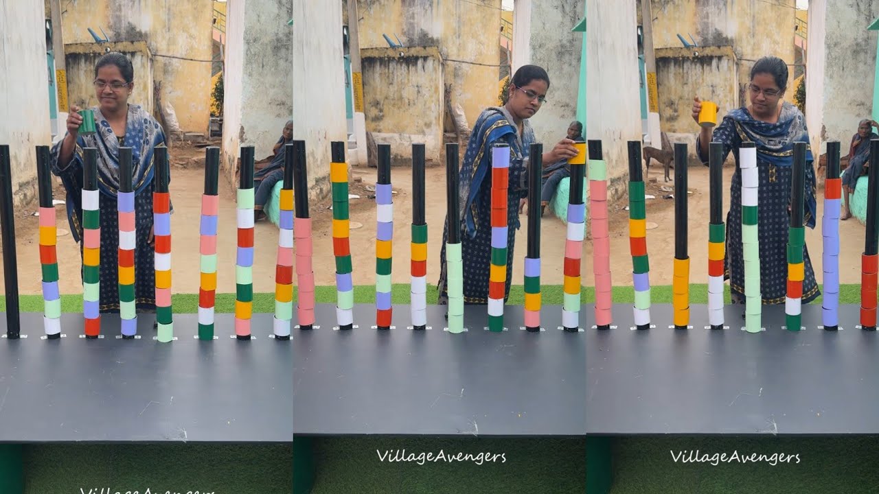 Sorting Colours is Fun to Watch || Village Avengers