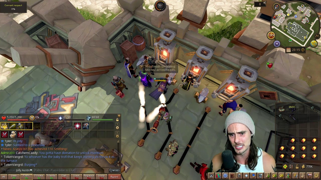 FIRST RUNESCAPE STREAM!