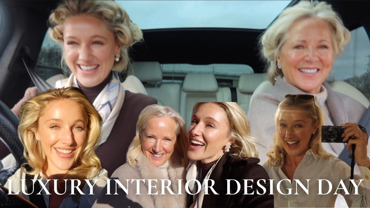 LUXURY INTERIOR DESIGN WITH MUMMY | DAY OUT IN LONDON | SNEAK PEAK AT EXCITING PLANS