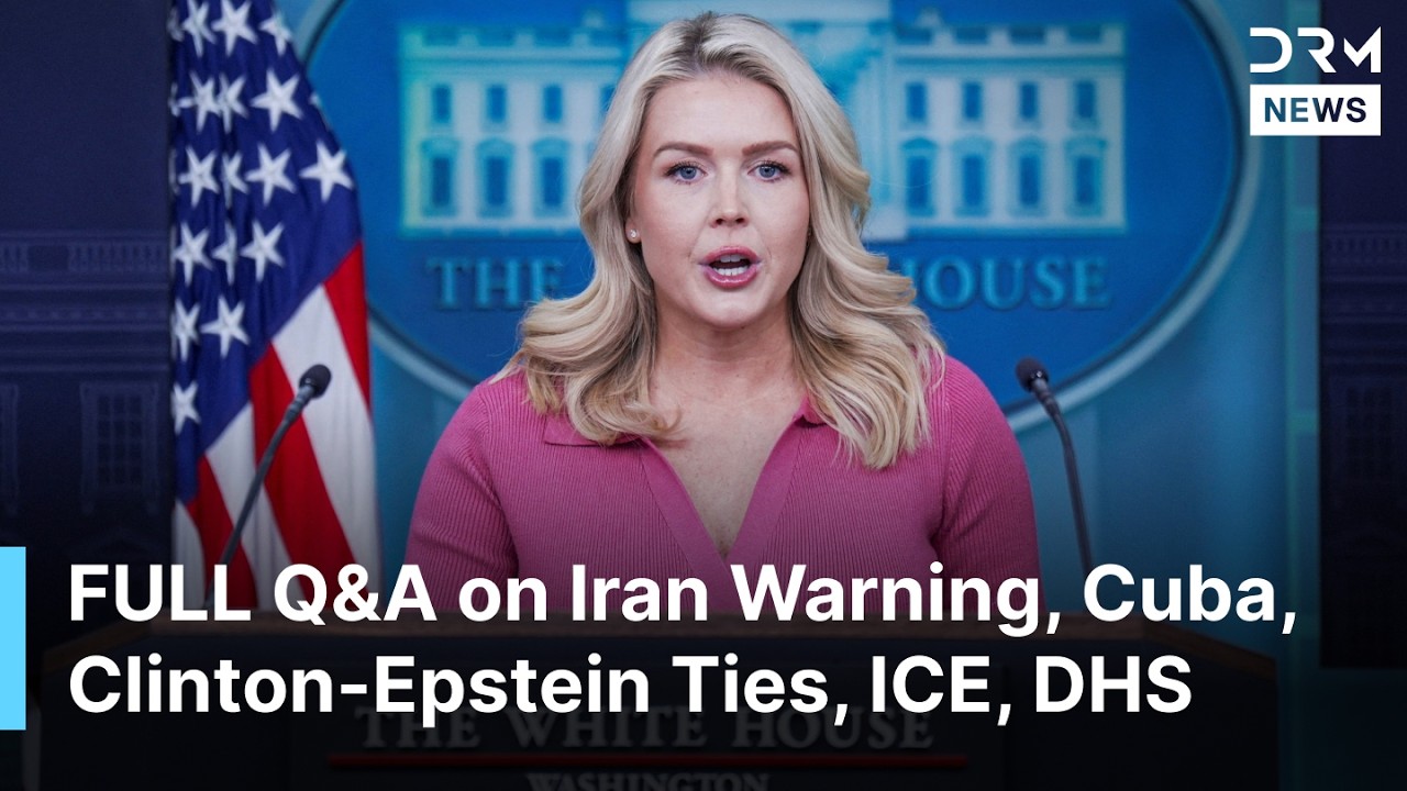 BREAKING NEWS: Karoline Responds to Iran, Russia Nuclear Deal, Cuba, Clinton-Epstein, Nancy | AC1N
