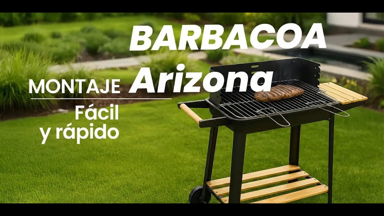 Cómo montar la Barbacoa ARIZONA 🔥 Guía paso a paso | Jardín202