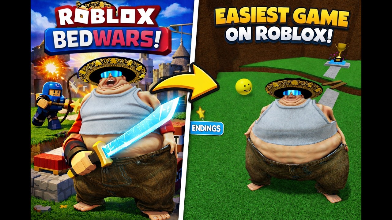 I PLAYED TWO RANDOM GAMES ON ROBLOX