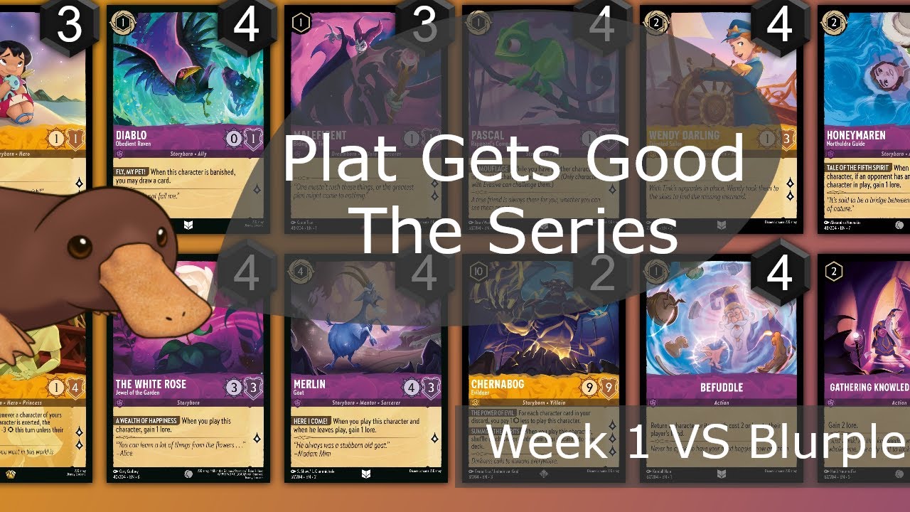 Plat Gets Good at Lorcana