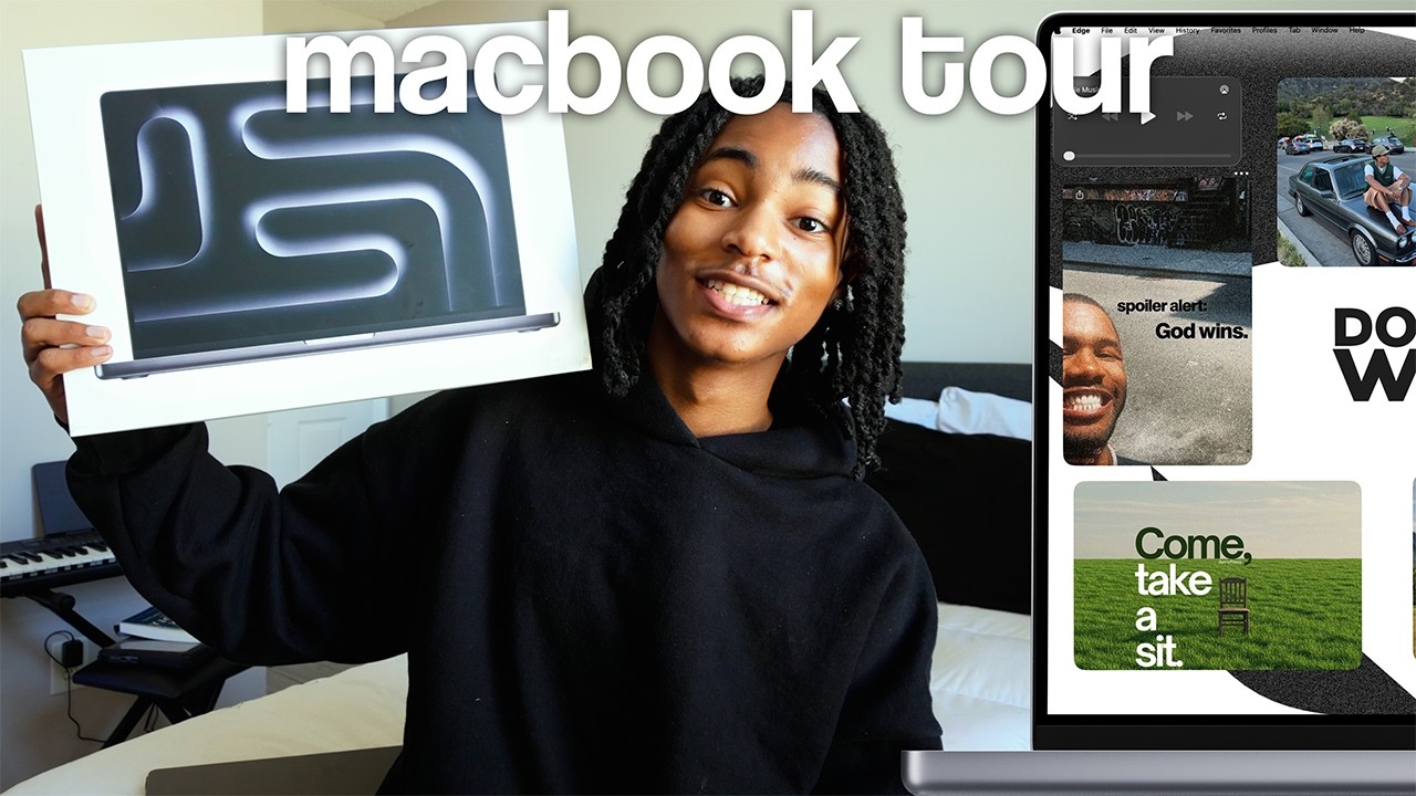 Что установлено на моем MacBook Pro M4 SPACE BLACK | Виджеты и приложения, которыми я действитель...