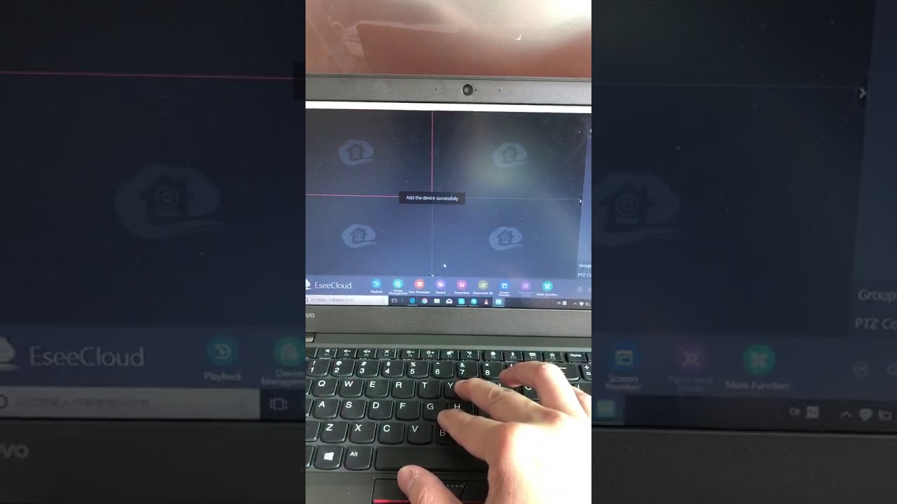 Ajouter cam&eacute;ras sur EseeCloud (PC Windows)
