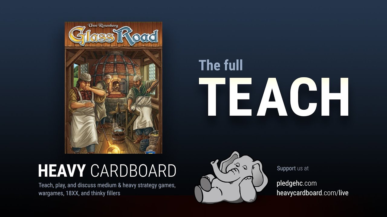 How to Play only - Glass Road How to Play by Heavy Cardboard
