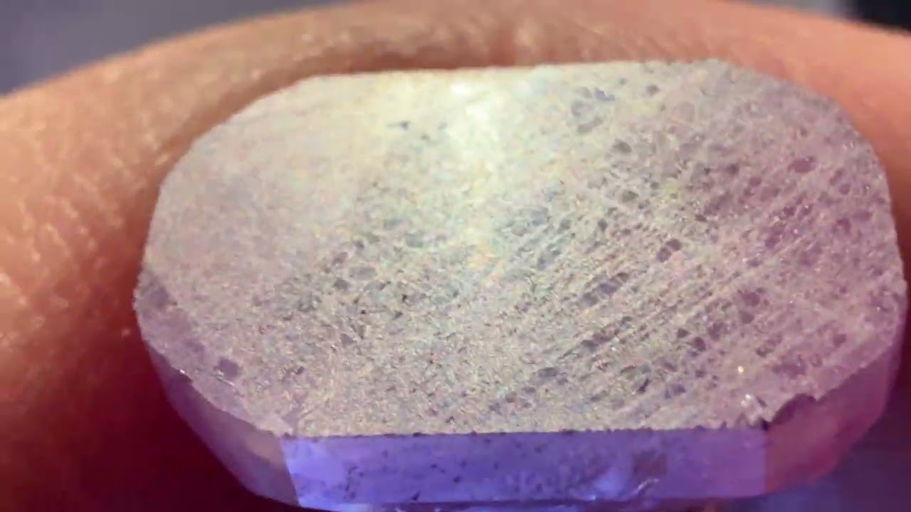Homemade Faceting machine, Asian sapphire