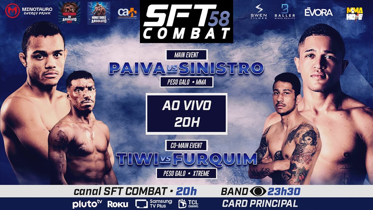 SFT COMBAT 58 - PAIVA VS SINISTRO