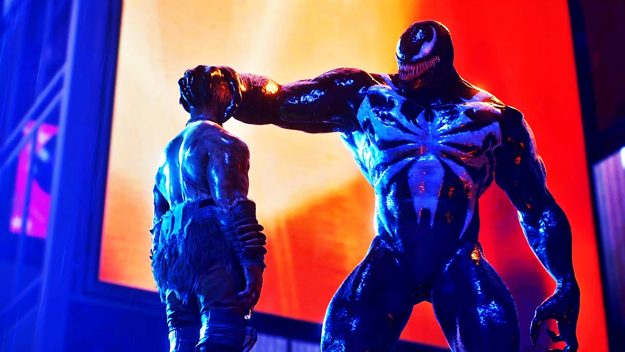 Venom Vs Kraven | Venom destruye a Kraven