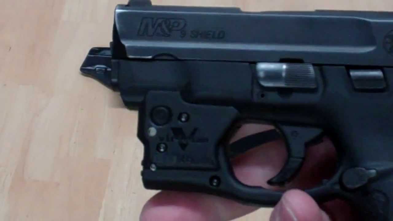 Shield ECR Holster with Viridian Reactor Laser by MULTI HOLSTERS