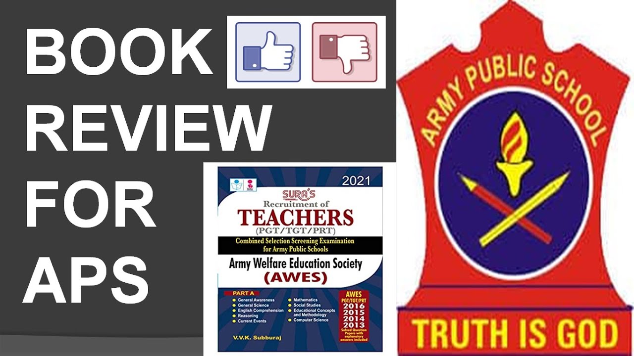 Book for APS || Books for AWEP || APS 2020 || Best book for APS || Book review for APS || APS PRT