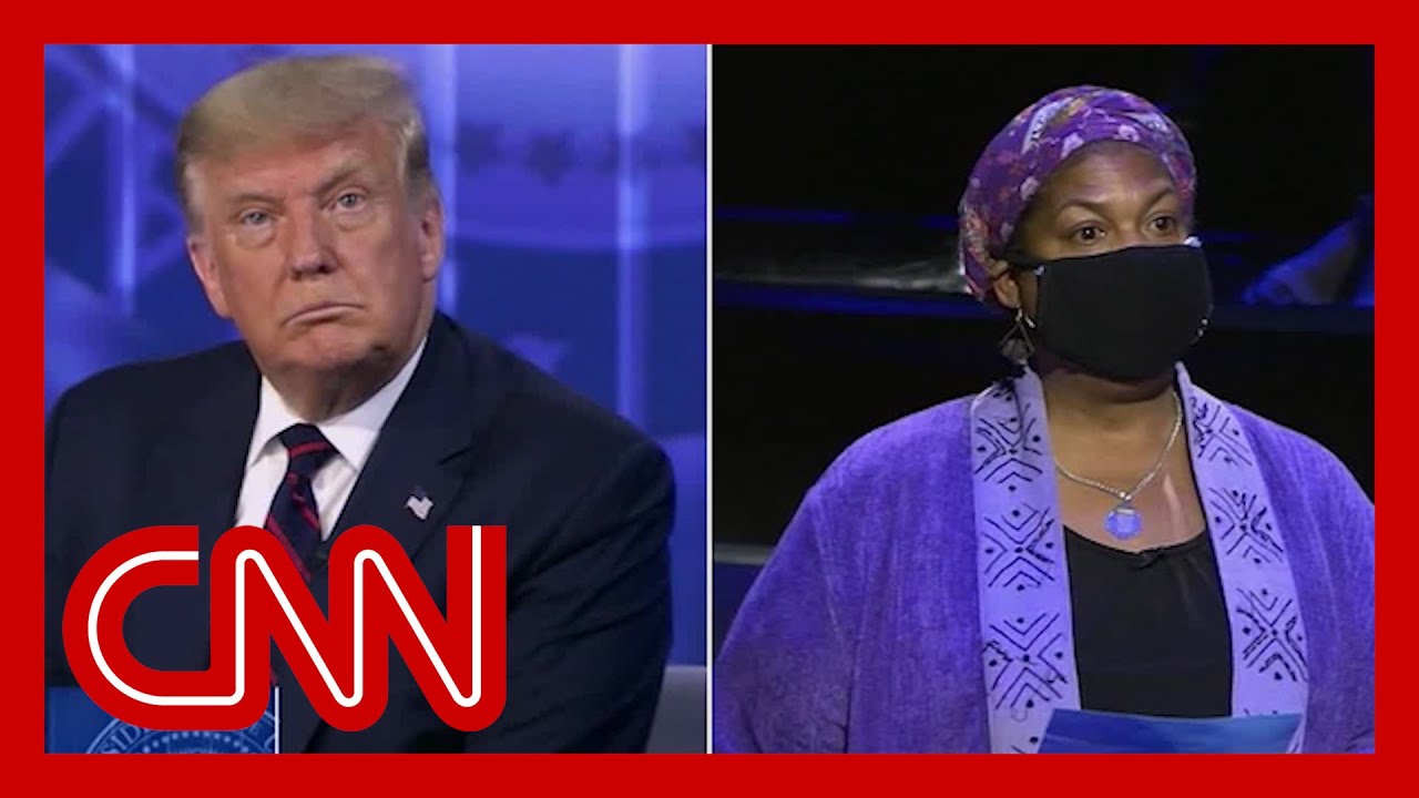 Voter who grilled Trump: I broke down and cried after