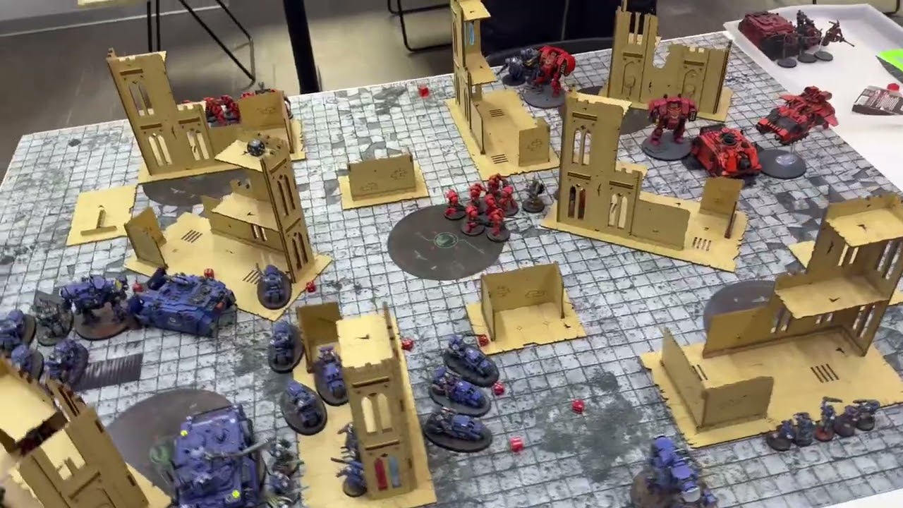 Warhammer 40000 батл Report space Marines ￼