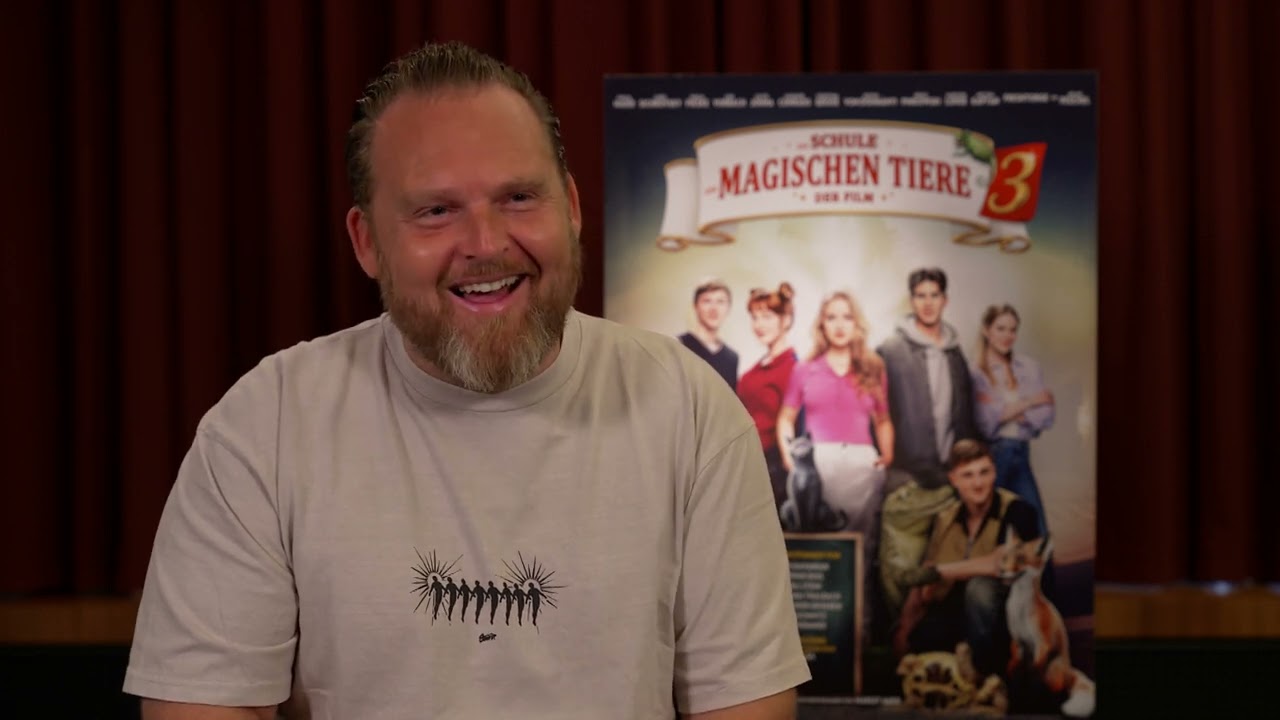 DIE SCHULE DER MAGISCHEN TIERE 3 Pinguin Juri AXEL STEIN im Interview - Teil 4 Synchronsprecher Fun