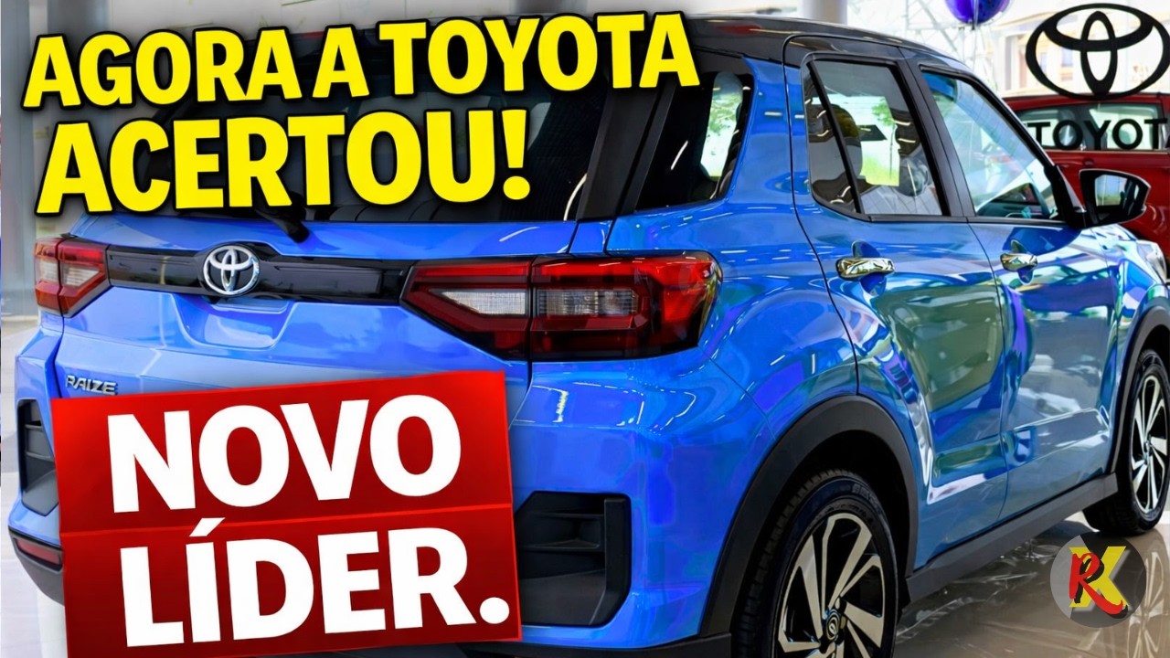 TOYOTA ACERTOU COM NOVO SUV DE 80K E DESAFIA PULSE, TERA E CIA!