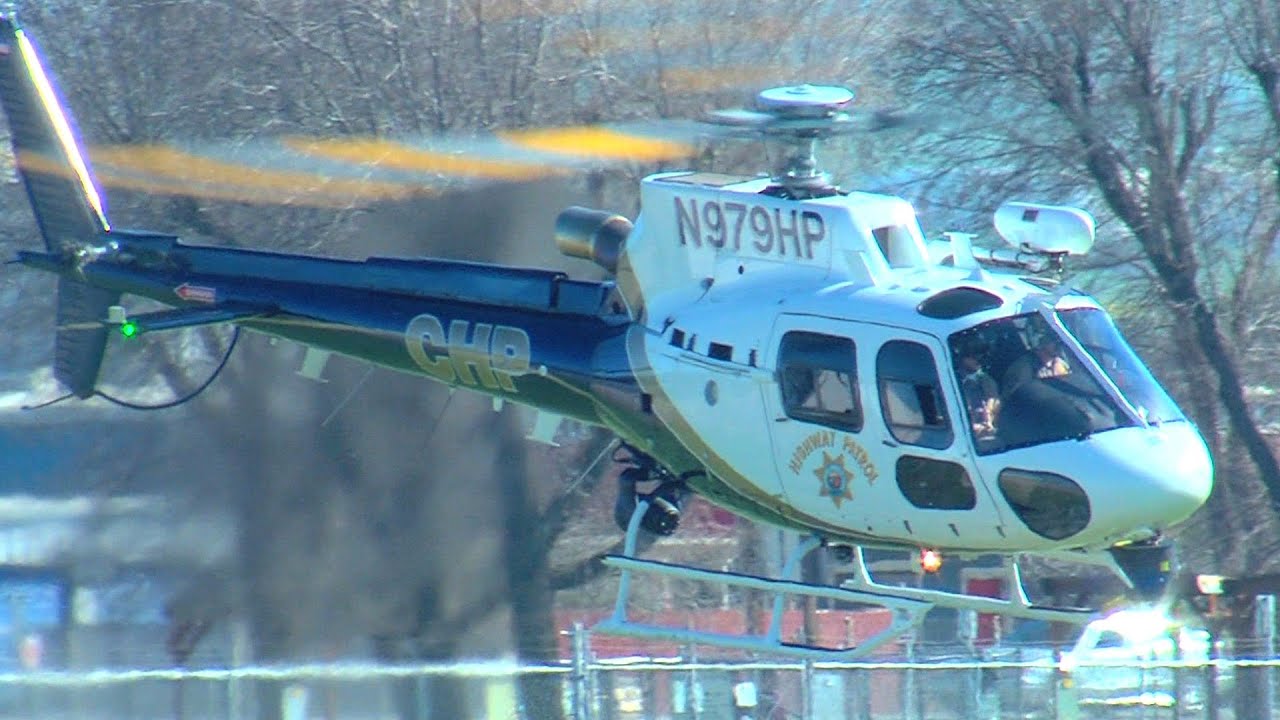 CHP AIRBUS HELICOPTERS AS350B3 N979HP  in Hollister California