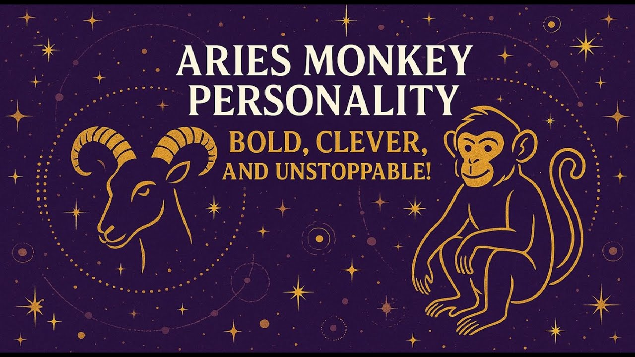 Aries Monkey Personality: Bold, Clever, and Unstoppable!