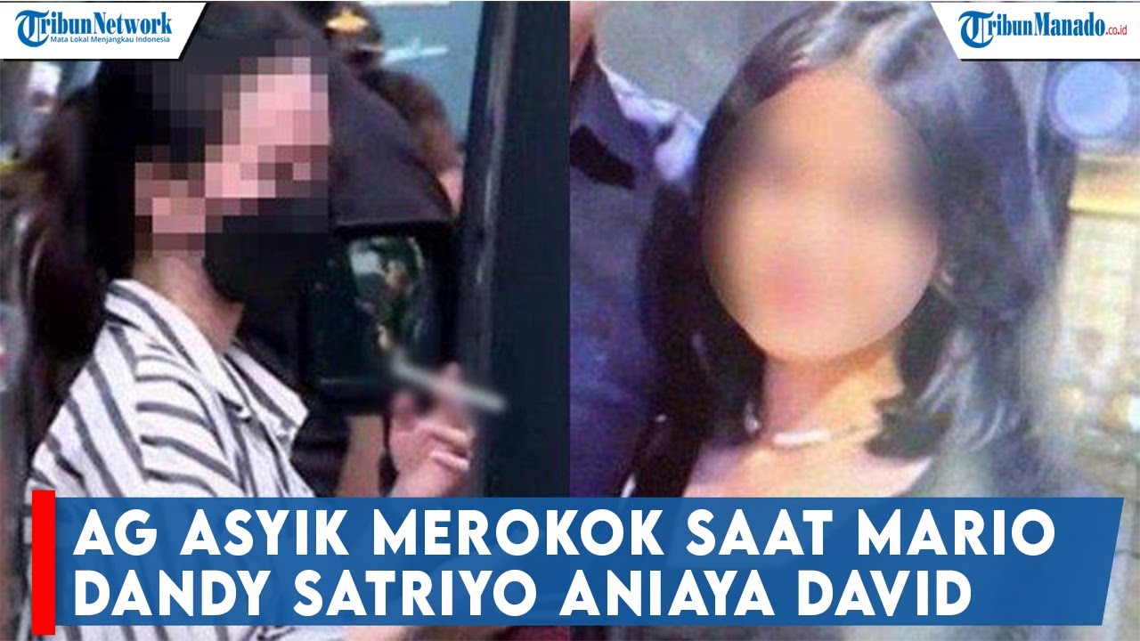 Fakta Terungkap, AG Asyik Merokok saat Mario Dandy Satriyo Aniaya David
