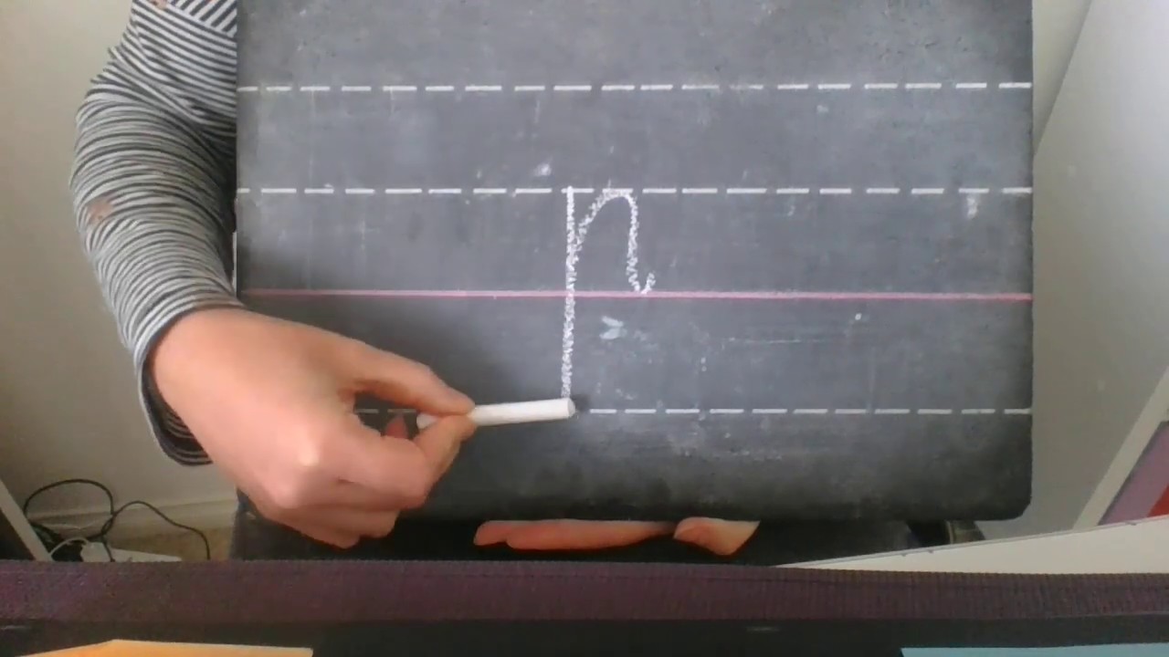 Victorian cursive lowercase 'p'