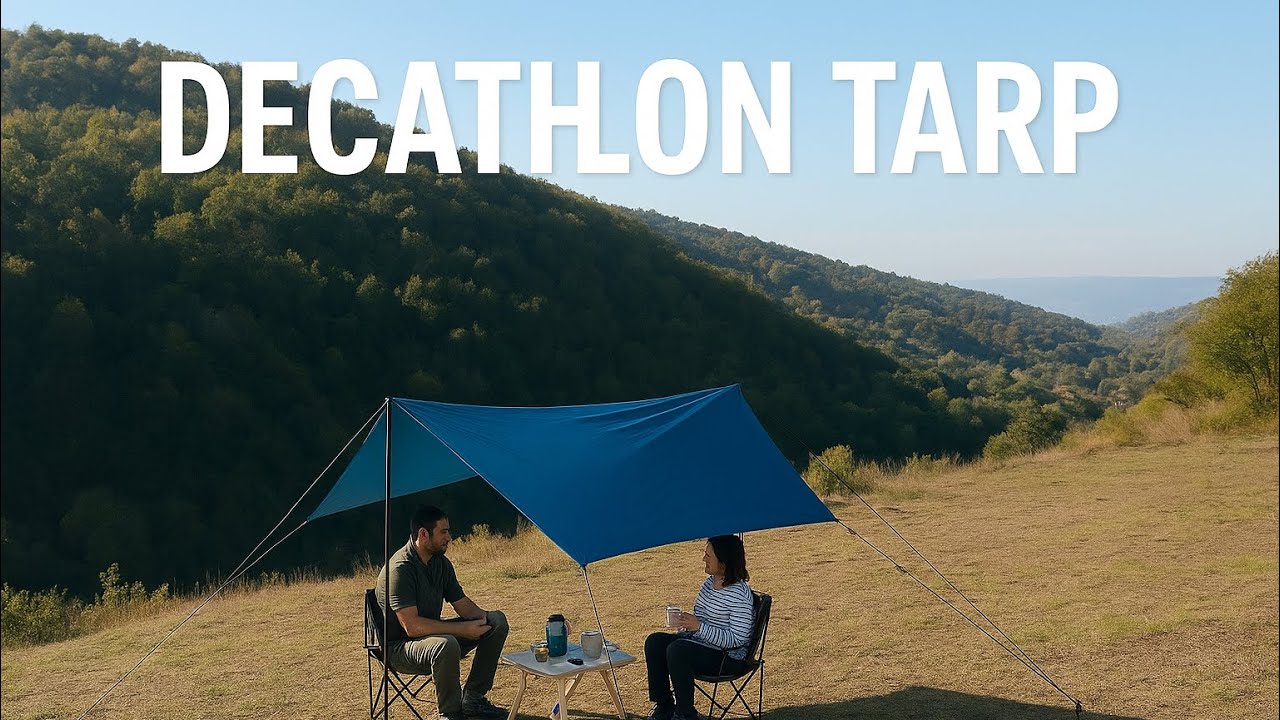 ОБЗОР БРЕЗЕНТА/ТЕНТА DECATHLON &mdash; ПРОСТАЯ УСТАНОВКА