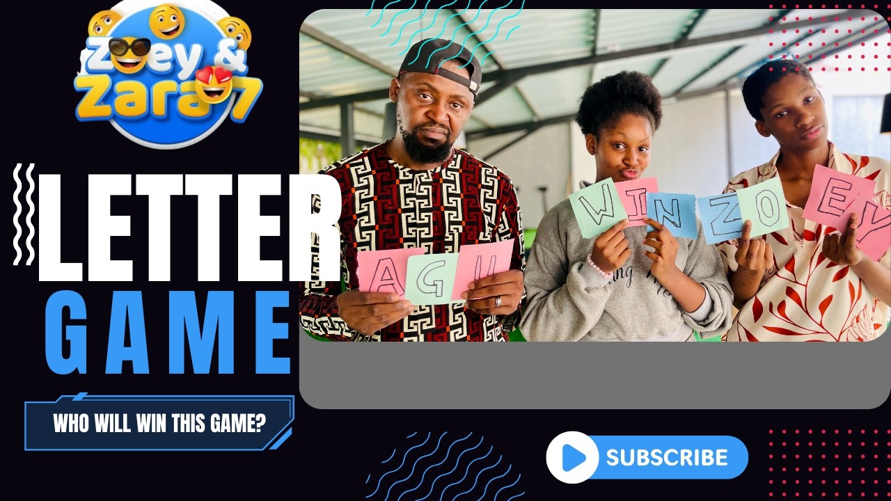 𝗟𝗘𝗧𝗧𝗘𝗥 𝗚𝗔𝗠𝗘 𝗪𝗜𝗧𝗛 𝗭𝗢𝗘𝗬, 𝗭𝗔𝗥𝗔 & 𝗗𝗔𝗗