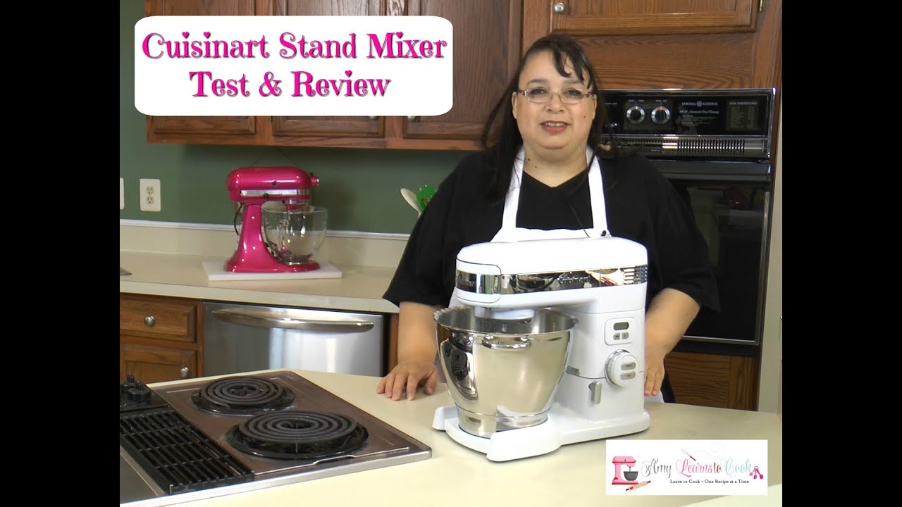Cuisinart Stand Mixer 5.5 Quart SM-55 Test & Review | Amy Learns to Cook