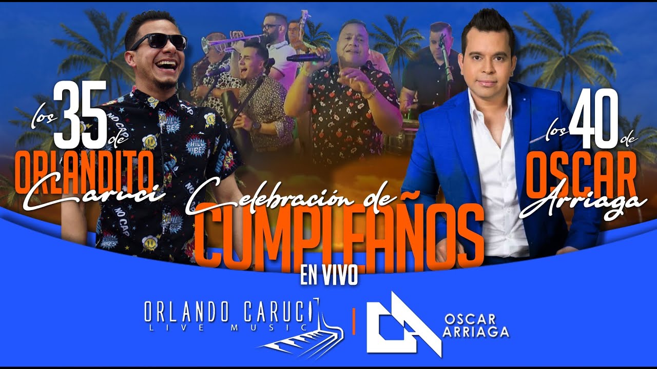 Orlando Caruci En Vivo - Celebración de Cumpleaños Orlandito Caruci y Oscar Arriaga 2022  Houston TX